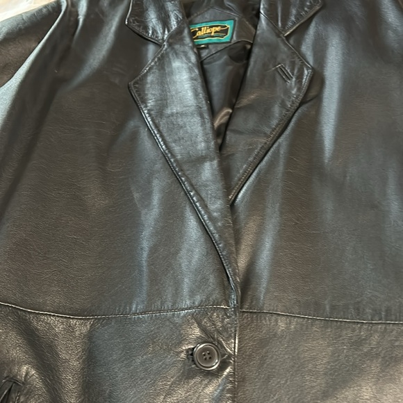 leather soft jacket ladies med/ Large really nice - Picture 2 of 7